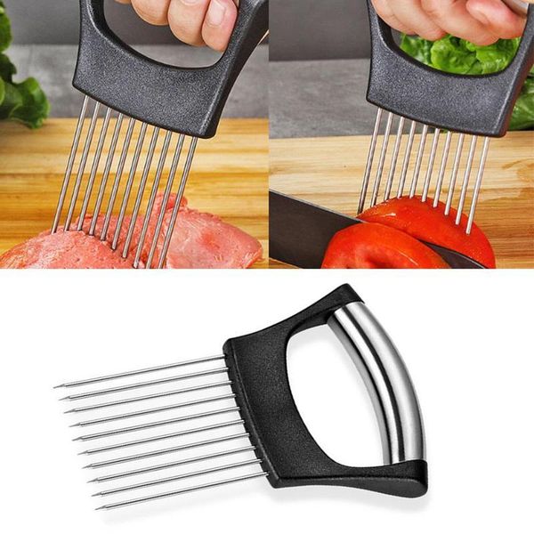 tools & accessories food slice assistant vegetable holder steel onion cutter chop fruit vegetables slicer tomato knife
tools & accessories food slice assistant vegetable holder steel onion cutter chop fruit vegetables slicer tomato knife
