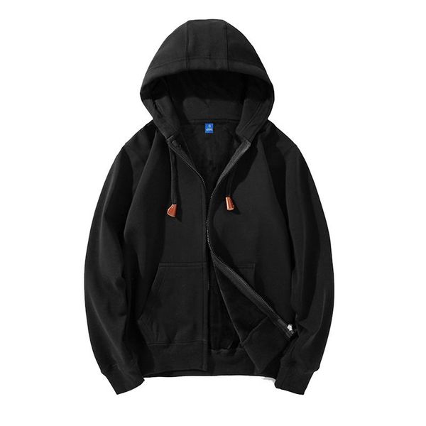 men's hoodies & sweatshirts comfortable solid color zipper hoodie autumn winter wool hip hop men, Black
men's hoodies & sweatshirts comfortable solid color zipper hoodie autumn winter wool hip hop men, Black