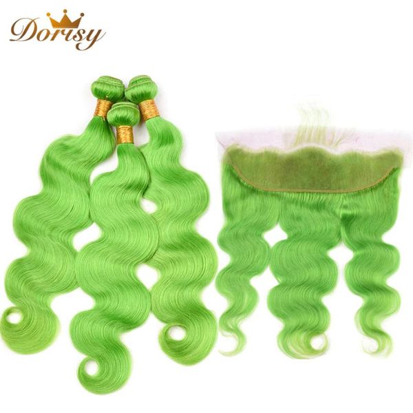 human hair bulks body wave bundles with frontal closure pre colored green lace peruvian remy, Black
human hair bulks body wave bundles with frontal closure pre colored green lace peruvian remy, Black