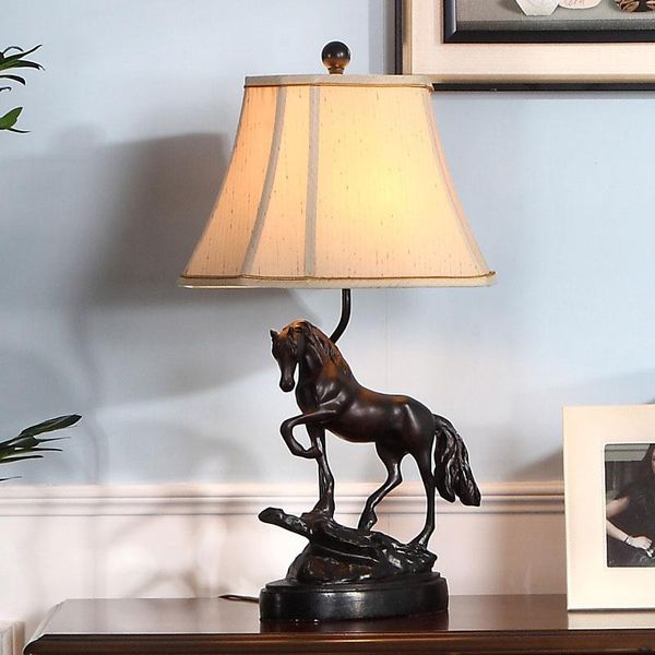 table lamps retro resin black horse for bedroomhome decor bedside lamp european luxury study living room deco led light fixtures
table lamps retro resin black horse for bedroomhome decor bedside lamp european luxury study living room deco led light fixtures