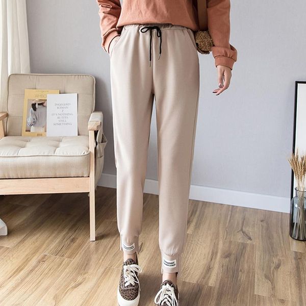 women's pants & capris women 2021 spring summer female fashion solid elastic waist casual trousers harem streetwear sweatpants pantalon, Black;white
women's pants & capris women 2021 spring summer female fashion solid elastic waist casual trousers harem streetwear sweatpants pantalon, Black;white