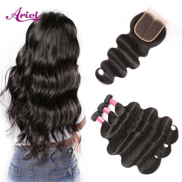 human hair bulks body wave bundles with closure malaysia weave 3 natural color 100% 4*4, Black
human hair bulks body wave bundles with closure malaysia weave 3 natural color 100% 4*4, Black