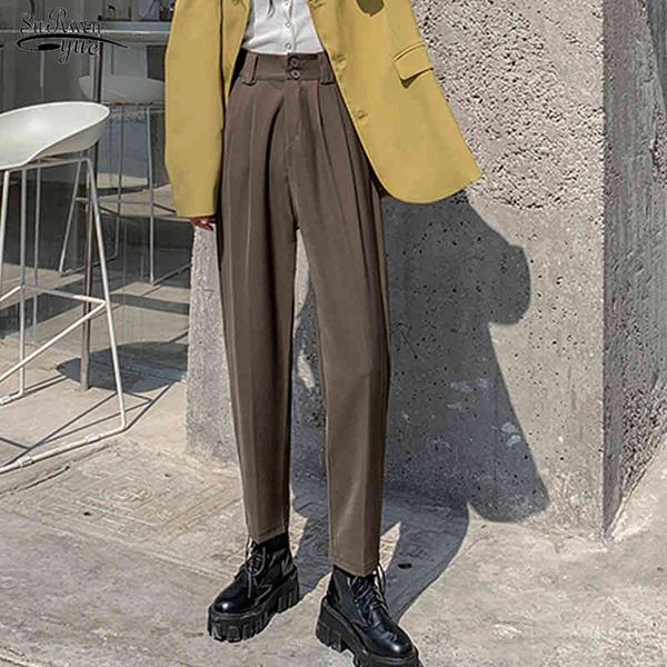 autumn winter suit pants women high waist harem ol style loose trousers all-match office fashion clothing chic 11387 210521, Black;white
autumn winter suit pants women high waist harem ol style loose trousers all-match office fashion clothing chic 11387 210521, Black;white