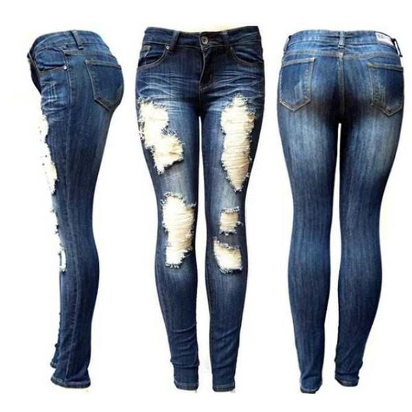women's jeans women solid color hole washed high waisted straight skinny stretchy pant streetwear denim pencil pants trousers, Blue
women's jeans women solid color hole washed high waisted straight skinny stretchy pant streetwear denim pencil pants trousers, Blue