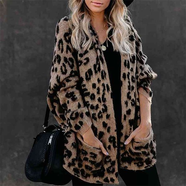 leopard print knitted long cardigans sweater women sleeve kahki vintage cardigan jumper casual office ladies outfit 210427, White;black
leopard print knitted long cardigans sweater women sleeve kahki vintage cardigan jumper casual office ladies outfit 210427, White;black