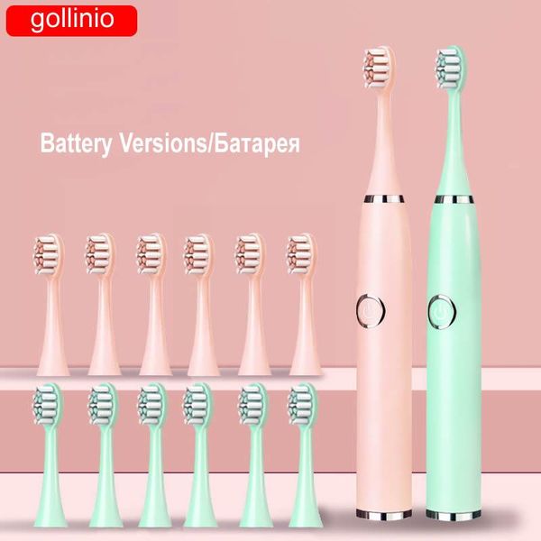 smart electric toothbrush sonic battery version electronic tooth brush gl rechargeable teeth replacement head case gl46c
smart electric toothbrush sonic battery version electronic tooth brush gl rechargeable teeth replacement head case gl46c