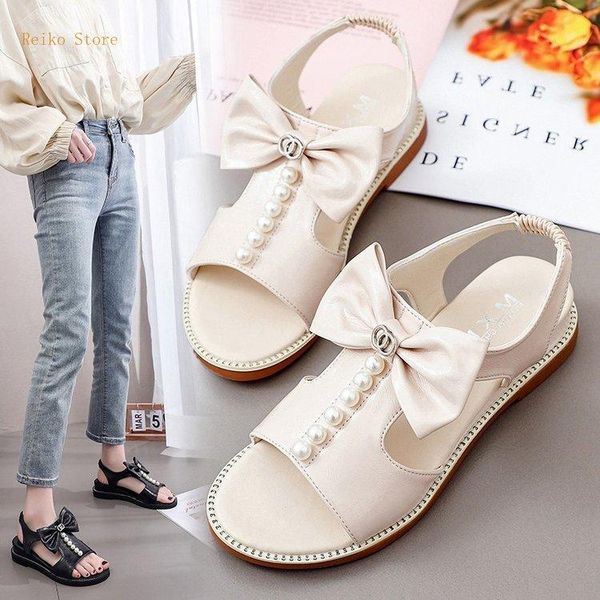 sandals fairy style 2021 summer fashion pearl bow wedge open toe beach roman shoes platform, Black
sandals fairy style 2021 summer fashion pearl bow wedge open toe beach roman shoes platform, Black