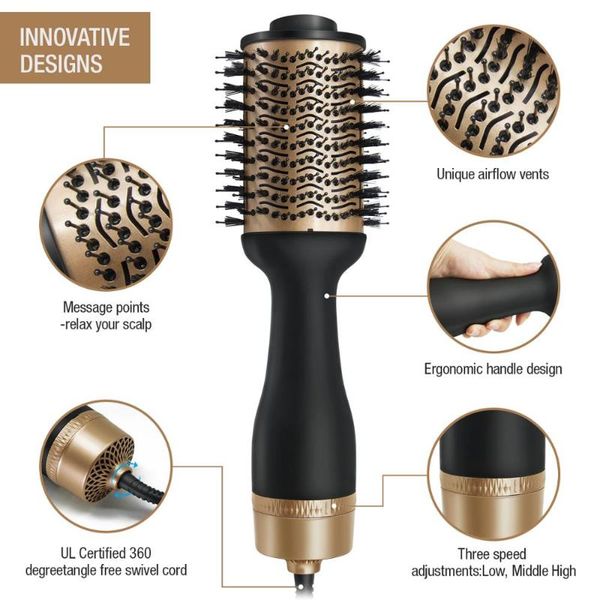 professional one step hair dryer and volumizer blow hairdryer with styler straightener curling iron comb brush electric brushes
professional one step hair dryer and volumizer blow hairdryer with styler straightener curling iron comb brush electric brushes