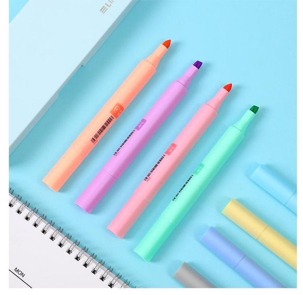 highlighters color highlighter eye protection candy oblique head marker pen student stationery christmas gift, Black;red
highlighters color highlighter eye protection candy oblique head marker pen student stationery christmas gift, Black;red