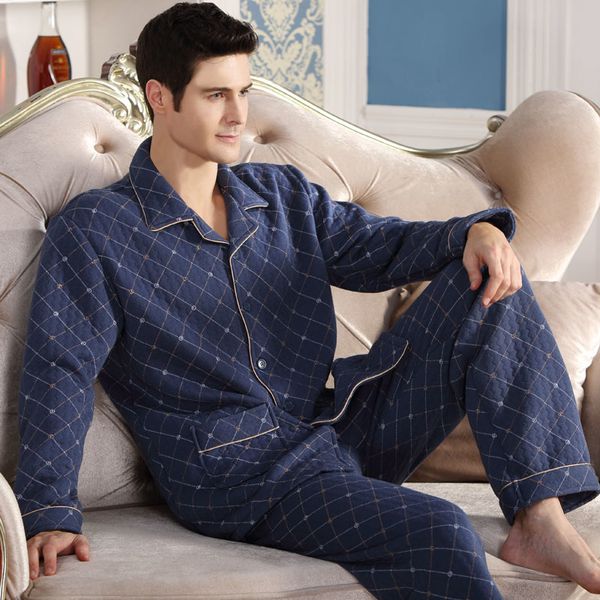 men's sleepwear fashion autumn men pajamas home clothing long sleeve warm winter pyjamas male thicken cotton sleep lounge -4xl size wh, Black;brown
men's sleepwear fashion autumn men pajamas home clothing long sleeve warm winter pyjamas male thicken cotton sleep lounge -4xl size wh, Black;brown