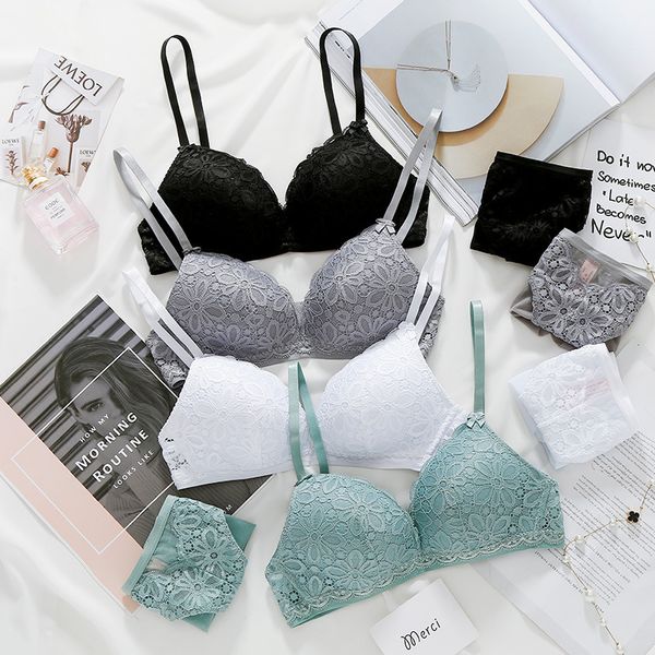 bra set 8921 lace back lingerie no steel ring thin cotton cup suit, Red;black
bra set 8921 lace back lingerie no steel ring thin cotton cup suit, Red;black