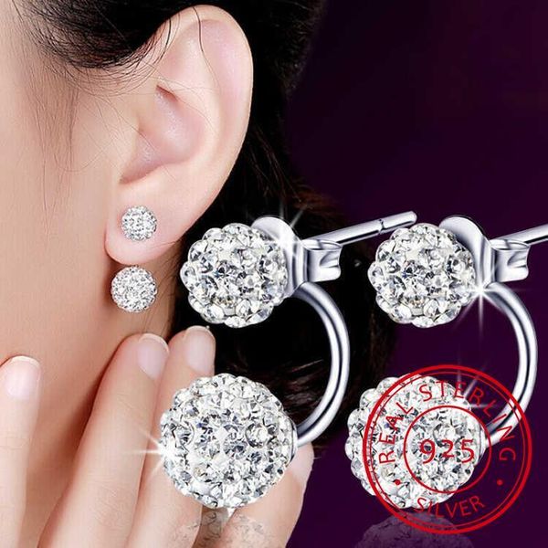 stud women 's luxury rhinestone crystal ball earrings fashion 925 silver jewelry temperament princess 2021, Golden;silver
stud women 's luxury rhinestone crystal ball earrings fashion 925 silver jewelry temperament princess 2021, Golden;silver