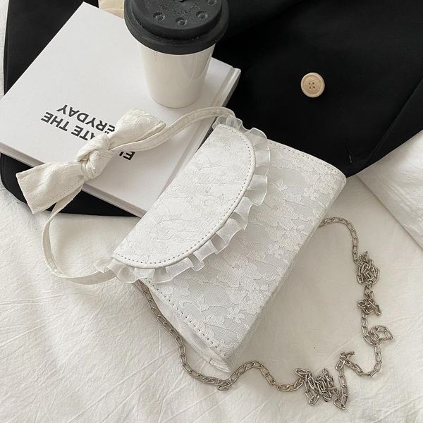 evening bags casual lace shoulder bag women bow fairy crossbody elegant mesh yarn flap handbag fashion retro messenger portable tote
evening bags casual lace shoulder bag women bow fairy crossbody elegant mesh yarn flap handbag fashion retro messenger portable tote