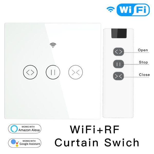 smart home control remote wifi switch for electric motorized curtain blind roller shutter voice works with alexa
smart home control remote wifi switch for electric motorized curtain blind roller shutter voice works with alexa