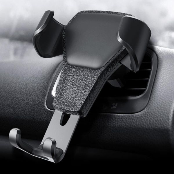 cell phone mounts & holders universal car holder for in air vent mount stand no magnetic mobile gravity bracket
