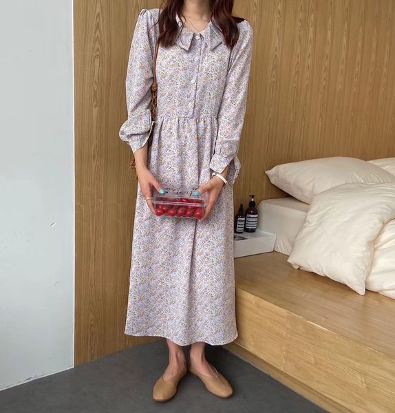 casual dresses floral summer chiffon all match 2021 plus size a-line printed flowers loose femme long es vestidos pf6r, Black;gray
casual dresses floral summer chiffon all match 2021 plus size a-line printed flowers loose femme long es vestidos pf6r, Black;gray