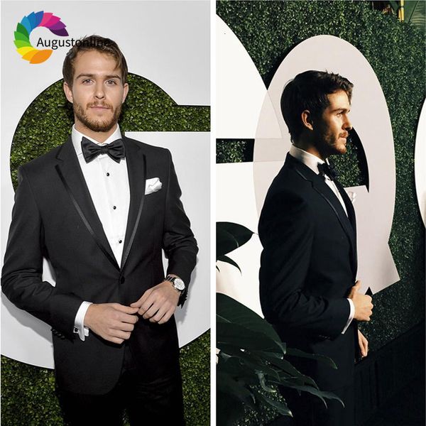 men's suits & blazers formal ceremony black men custom made groomsmen suit 2piece man jacket pants costume homme mariage tern, White;black
men's suits & blazers formal ceremony black men custom made groomsmen suit 2piece man jacket pants costume homme mariage tern, White;black