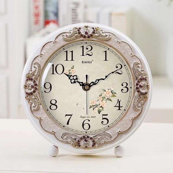 desk & table clocks european pastoral bedroom bedside mute clock ornaments modern living room watch creative fashion simple
desk & table clocks european pastoral bedroom bedside mute clock ornaments modern living room watch creative fashion simple