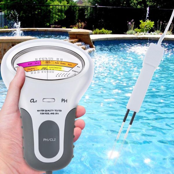 pool & accessories ph cl2 digital tester monitor plastic 65mm probe sand paper electro-tester portable water analysis swimming test kit
pool & accessories ph cl2 digital tester monitor plastic 65mm probe sand paper electro-tester portable water analysis swimming test kit