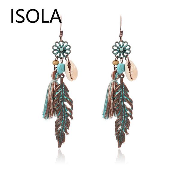 feather alloy and tassel with shell ethnic earrings statement bohemia charming boho dangle & chandelier, Silver
feather alloy and tassel with shell ethnic earrings statement bohemia charming boho dangle & chandelier, Silver