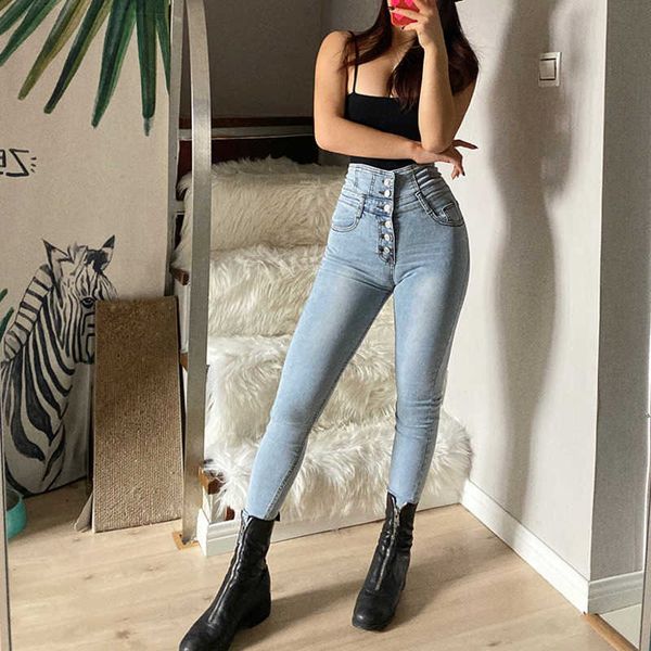 womengaga tight-fitting women's trousers high waist slimming casual jeans pants trend autumn denim women r7zk 210603, Blue
womengaga tight-fitting women's trousers high waist slimming casual jeans pants trend autumn denim women r7zk 210603, Blue
