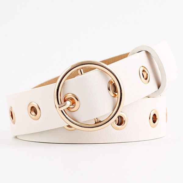 belts women belt round buckle fashion leather for black pink white blue red ladies accessories, Black;brown
belts women belt round buckle fashion leather for black pink white blue red ladies accessories, Black;brown