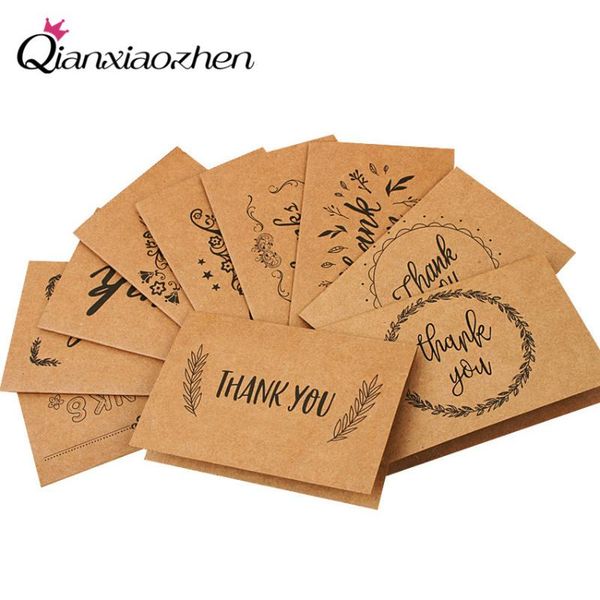 greeting cards qianxiaozhen 10pcs kraft paper thank you with envelopes thanksgiving wedding decoration casamento
greeting cards qianxiaozhen 10pcs kraft paper thank you with envelopes thanksgiving wedding decoration casamento