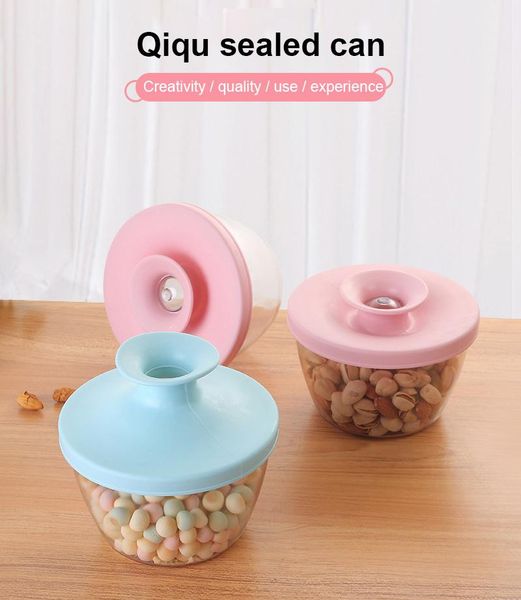 home qiqu sealed can creative bottle strong mouth candy snack melon seed coarse grain waterproof transparent storage bottles & jars
home qiqu sealed can creative bottle strong mouth candy snack melon seed coarse grain waterproof transparent storage bottles & jars