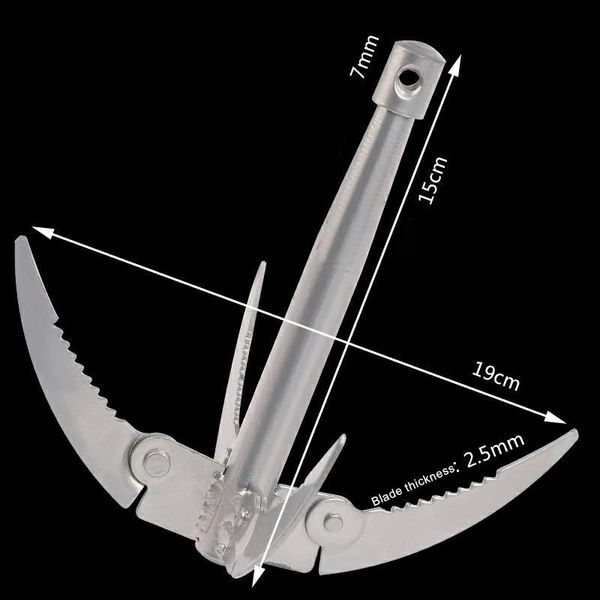 folding boats anchor grappling hook survival tool with rope fishing supplies rw hooks
folding boats anchor grappling hook survival tool with rope fishing supplies rw hooks