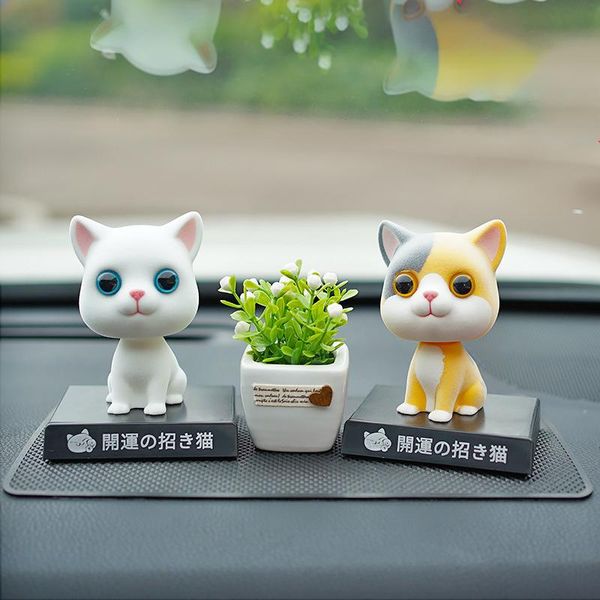 interior decorations cute flocking cat shaking head doll car decoration auto center console mobile phone hold accessories
interior decorations cute flocking cat shaking head doll car decoration auto center console mobile phone hold accessories