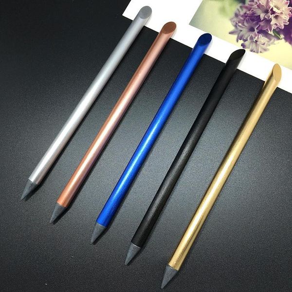school supply arrival gift pen without ink creative metal ballpoint innovation present pens, Blue;orange
school supply arrival gift pen without ink creative metal ballpoint innovation present pens, Blue;orange
