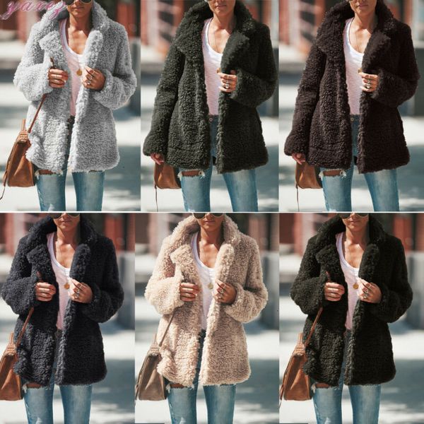 women's wool & blends suit-dress loose coat solid color lapel long sleeve thickening grain down overcoat c229 v0vl, Black
women's wool & blends suit-dress loose coat solid color lapel long sleeve thickening grain down overcoat c229 v0vl, Black