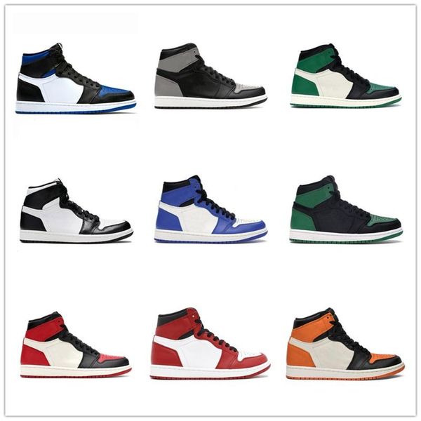 high basketball shoes 1s 1 mid chicago royal toe metallic gold pine green black patent men women sneakers trainers
high basketball shoes 1s 1 mid chicago royal toe metallic gold pine green black patent men women sneakers trainers