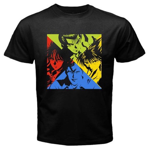 yu yu hakusho ghost files anime japan cartoon men's black t-shirt size s to 3xl, White;black
yu yu hakusho ghost files anime japan cartoon men's black t-shirt size s to 3xl, White;black