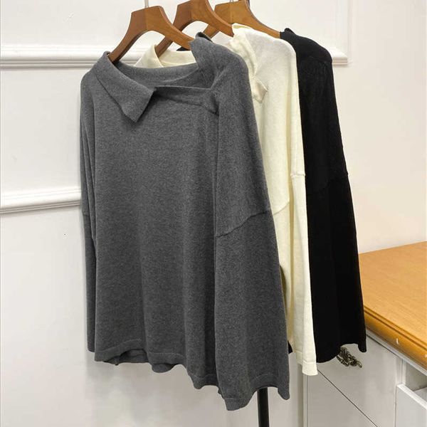 women's sweaters sweaters asymmetrical neckline sweater women solid color long sleeve early autumn female knitted bottoming fa 1yuw, White;black
women's sweaters sweaters asymmetrical neckline sweater women solid color long sleeve early autumn female knitted bottoming fa 1yuw, White;black