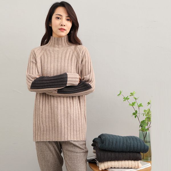 women's sweaters autumn winter turtleneck high cotton temperament medium brown long pink knit sweater women's c40n, White;black
women's sweaters autumn winter turtleneck high cotton temperament medium brown long pink knit sweater women's c40n, White;black