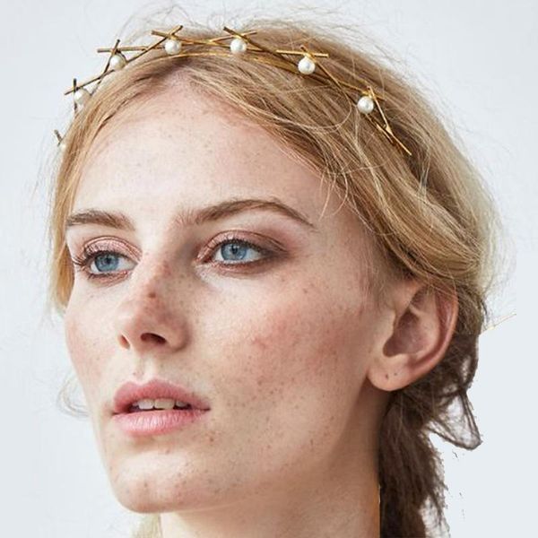 hair clips & barrettes find me imitation pearl headband for women simple alloy cross bride hairband 2021 fashion wedding jewelry accessories, Golden;silver
hair clips & barrettes find me imitation pearl headband for women simple alloy cross bride hairband 2021 fashion wedding jewelry accessories, Golden;silver