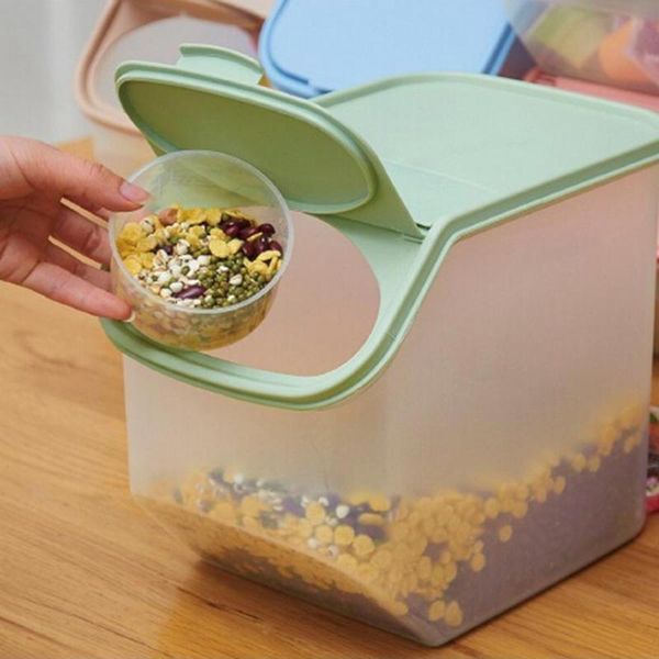 80% s kitchen rice storage box grain cereal dispenser organizer sealing container bottles & jars
80% s kitchen rice storage box grain cereal dispenser organizer sealing container bottles & jars