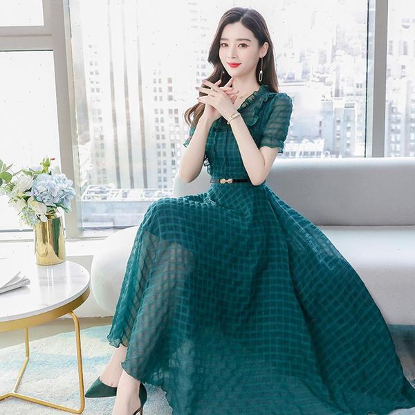 spring summer womens dress plaid chiffon beach midi 3xl plus size vintage runway maxi dresses elegant women bodycon, Black;gray
spring summer womens dress plaid chiffon beach midi 3xl plus size vintage runway maxi dresses elegant women bodycon, Black;gray