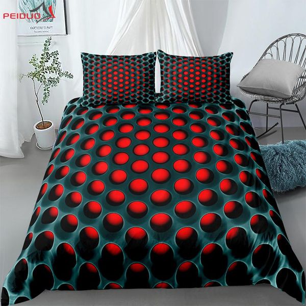 bedding sets peiduo fashion 3d dense hole pattern 2/3pcs duvet cover set with pillow case bed sheet
bedding sets peiduo fashion 3d dense hole pattern 2/3pcs duvet cover set with pillow case bed sheet
