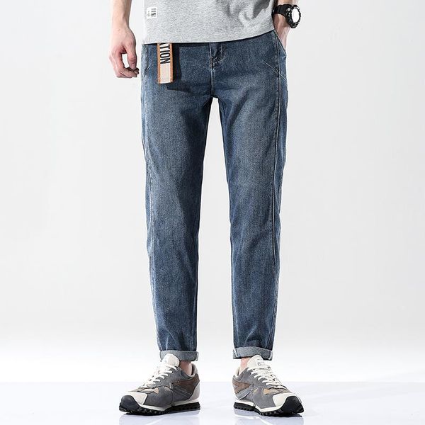 men's jeans slim fit men stretch blue spring summer 2021 fashion casual denim pants mens trousers oversize included belt
men's jeans slim fit men stretch blue spring summer 2021 fashion casual denim pants mens trousers oversize included belt