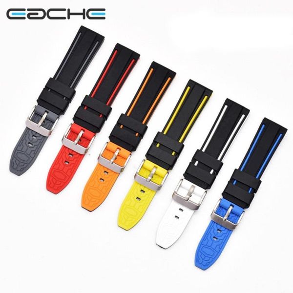 watch bands eache silicone rubber band 20mm 22mm 24mm 26mm colorful straps, Black;brown
watch bands eache silicone rubber band 20mm 22mm 24mm 26mm colorful straps, Black;brown