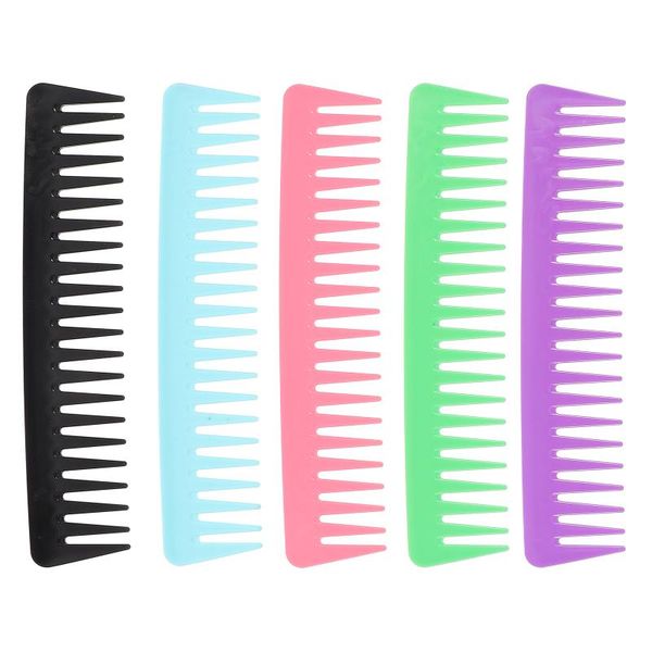 hair brushes 5pcs wide teeth styling comb hairdressing brush tools for home salon, Silver
hair brushes 5pcs wide teeth styling comb hairdressing brush tools for home salon, Silver