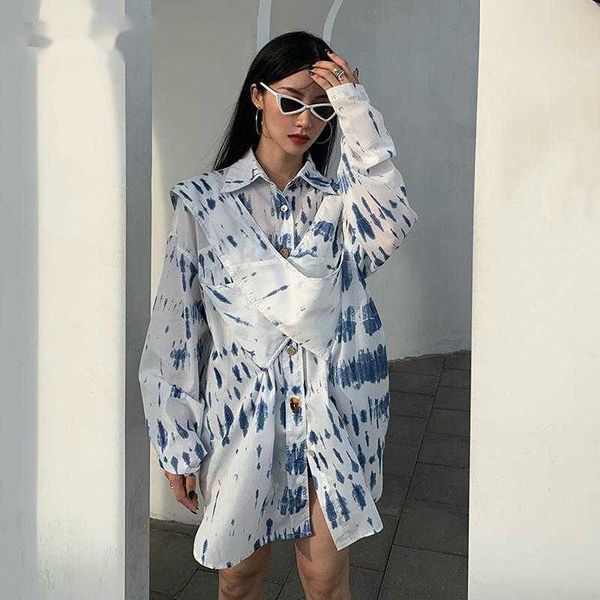 faop women lake blue big size tie dye all-match blouse lapel long sleeve loose shirt fashion spring autumn gb245 210709, White
faop women lake blue big size tie dye all-match blouse lapel long sleeve loose shirt fashion spring autumn gb245 210709, White