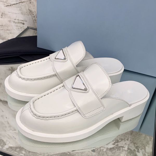 80% off store online spring thick sole chunky heel closed toe slippers lady genuine leather metal decor lazy mules british style casual wome, Black
80% off store online spring thick sole chunky heel closed toe slippers lady genuine leather metal decor lazy mules british style casual wome, Black