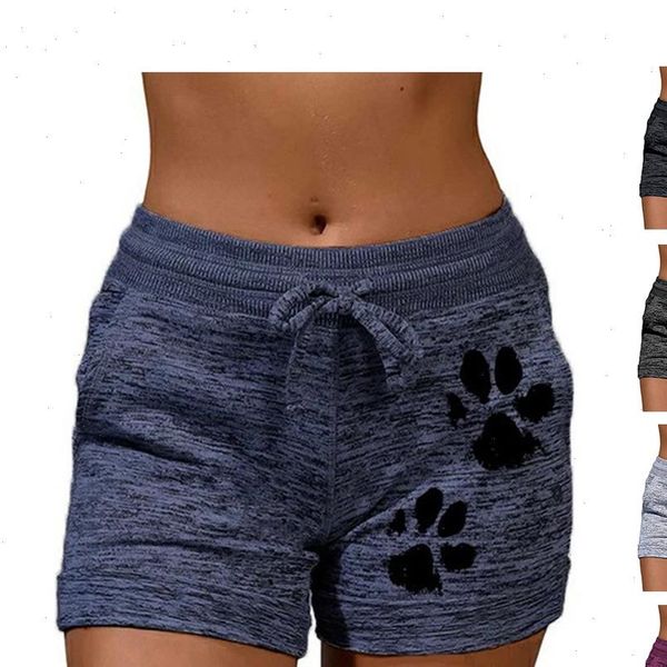 high waist cats claw womens shorts print drawstring quick dry elastic sports clothing, White;black
high waist cats claw womens shorts print drawstring quick dry elastic sports clothing, White;black