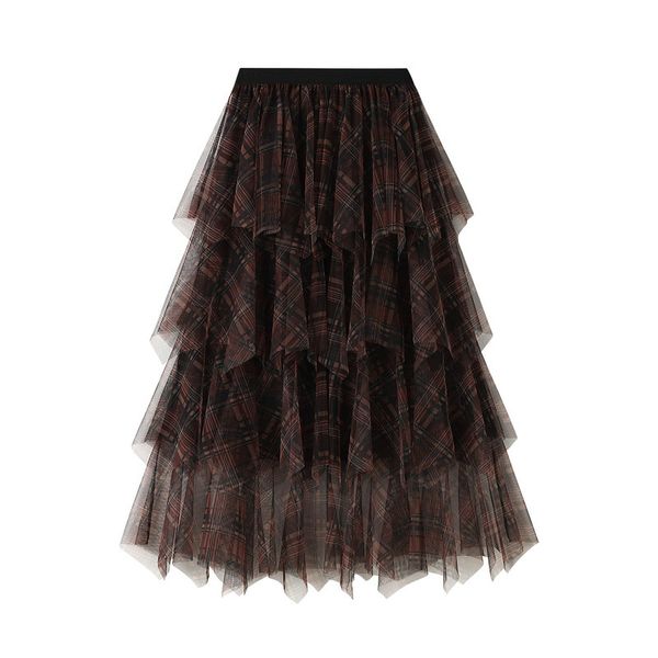 skirts spring plaid printed cakee layered tulle irregular long skirt summer a-line tiered mesh maxi ziq8, Black
skirts spring plaid printed cakee layered tulle irregular long skirt summer a-line tiered mesh maxi ziq8, Black