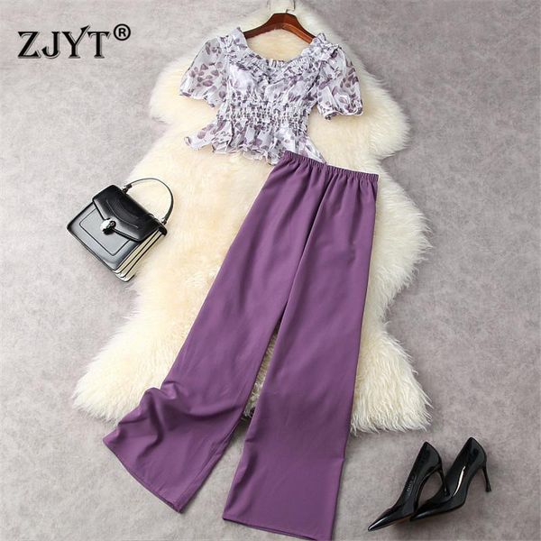 high street fashion summer women party outfits designers print slash neck crop and pants suit 2 piece clothing set women's two, White
high street fashion summer women party outfits designers print slash neck crop and pants suit 2 piece clothing set women's two, White