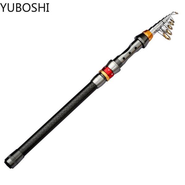 carbon fiber 1.8m-3.6m spinning fishing rod m power rock carp feeder surf boat rods