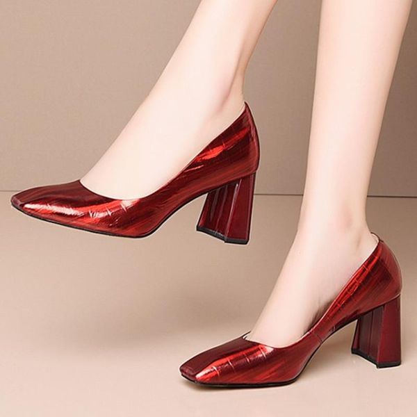 dress shoes 2021 women genuine leather high heels pumps slip on wedding party woman pointed toe prom ladies, Black
dress shoes 2021 women genuine leather high heels pumps slip on wedding party woman pointed toe prom ladies, Black